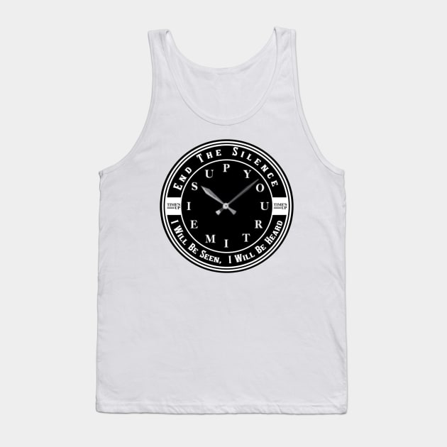 End The Silence Tank Top by FirstTees